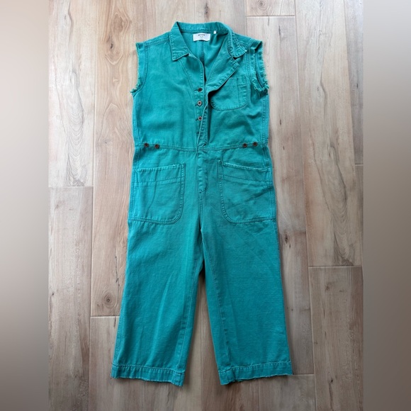 One Teaspoon Emerald Safari Camp Overalls Size Extra Small - Picture 6 of 15